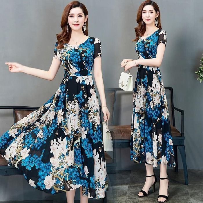 Women's short-sleeved dress