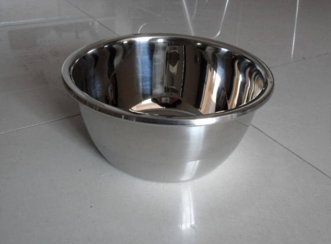Bowl steel  heavy 38cm