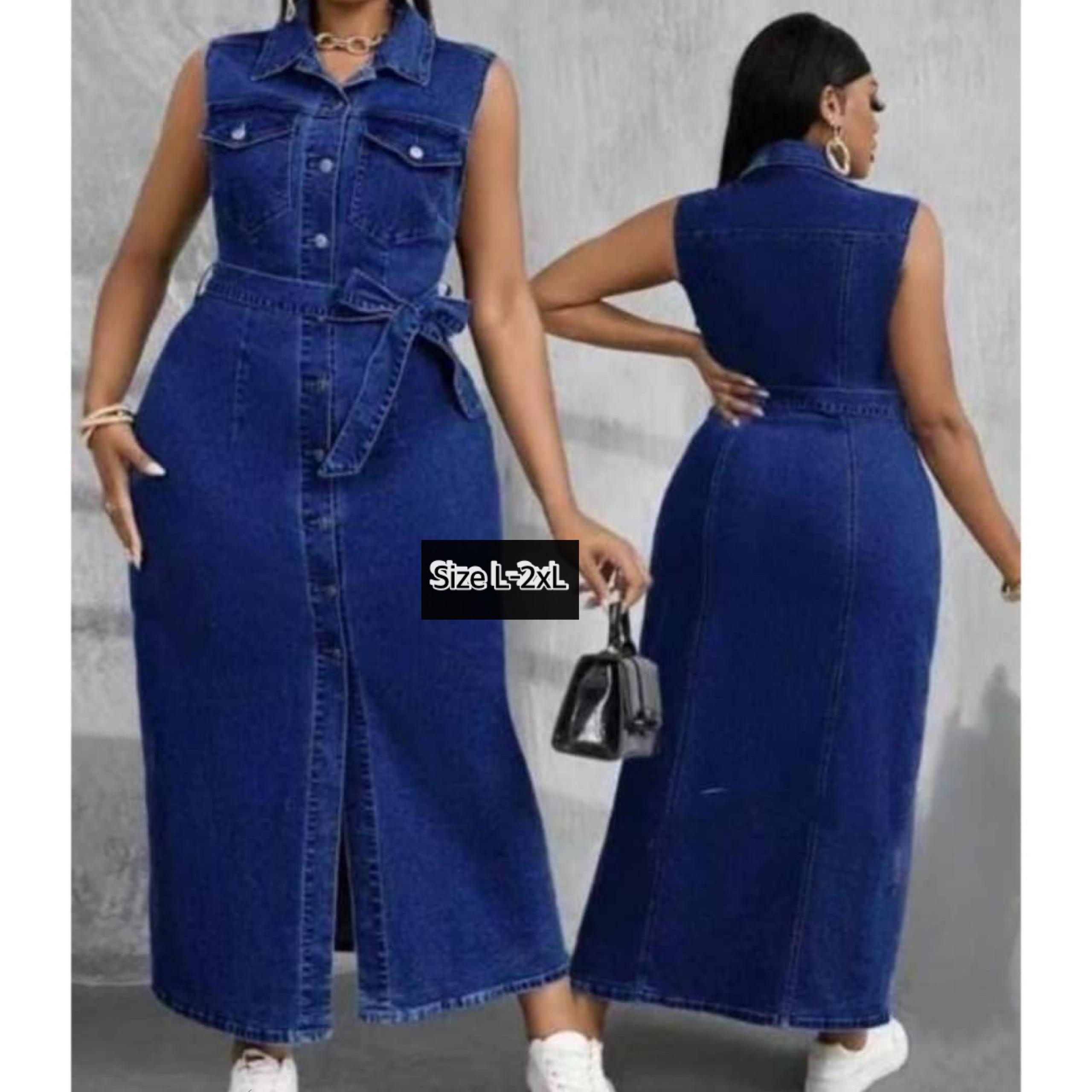 DENIM DRESS AVAILABLE 