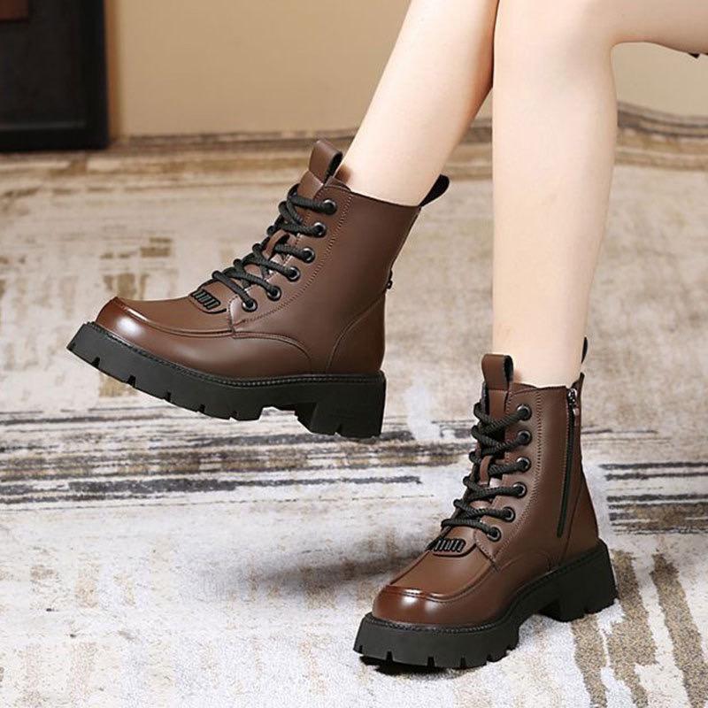  Women's Winter Platform Ankle Boots