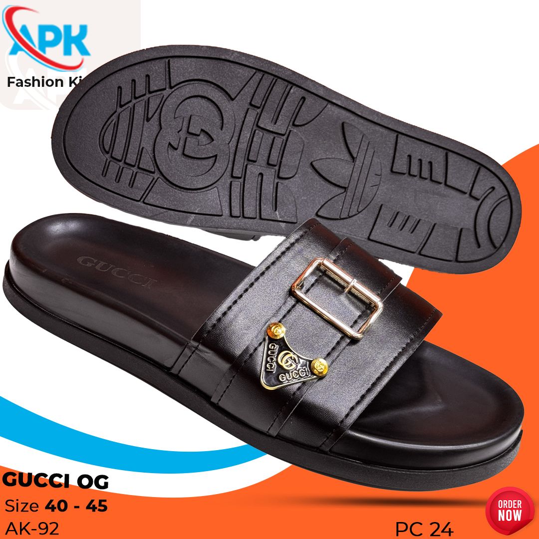  pair of Prada slides, labeled as model AK-N3.