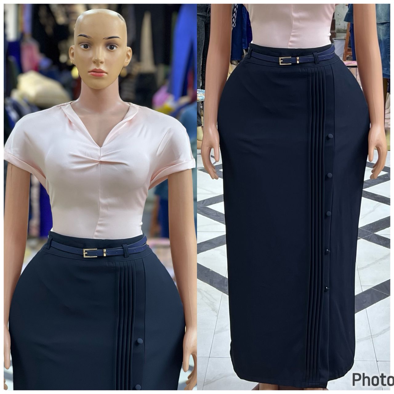 blouseand skirt