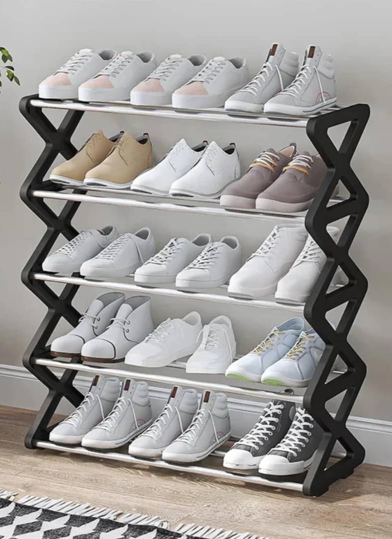 cloth and shoes shelf